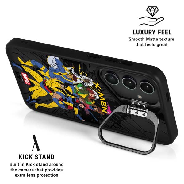 Marvel X-Men Group Galaxy S24 Plus Kickstand Case