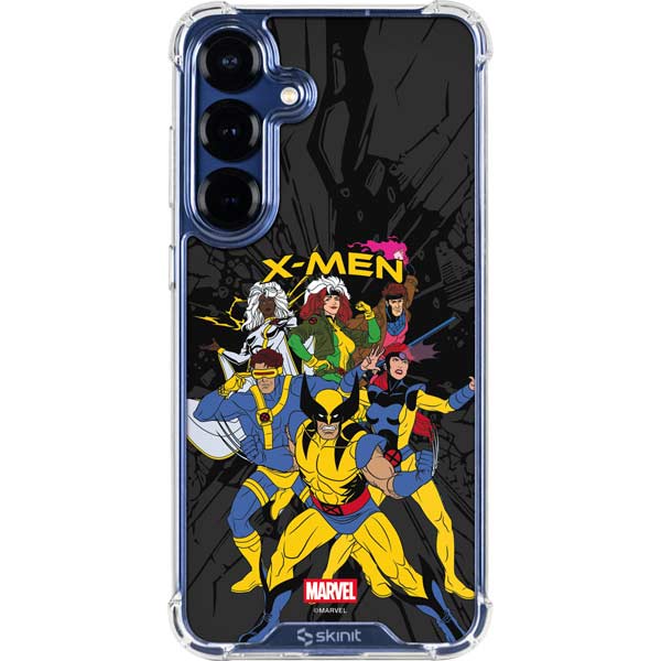 Marvel X-Men Group Galaxy S25 Clear Case