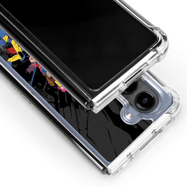 Marvel X-Men Group Galaxy Z Fold5 5G Clear Case