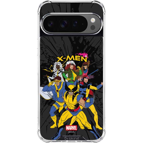 Marvel X-Men Group Google Pixel 10 Pro XL Clear Case