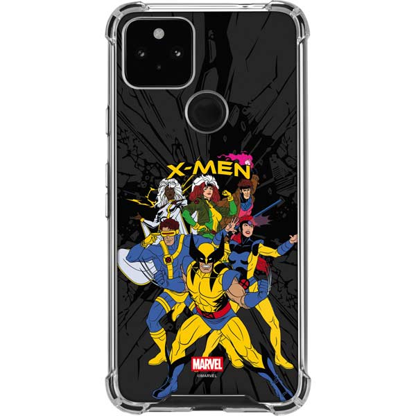 Marvel X-Men Group Google Pixel 4a 5G Clear Case
