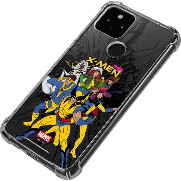 Marvel X-Men Group Google Pixel 4a 5G Clear Case