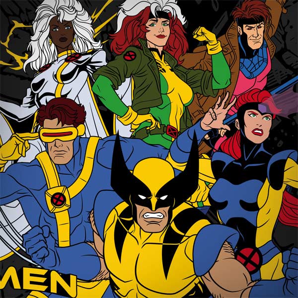 Marvel X-Men Group Dell Inspiron Skin