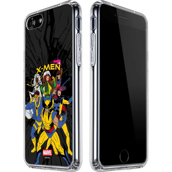 Marvel X-Men Group iPhone SE (2nd & 3rd Gen) Clear Case