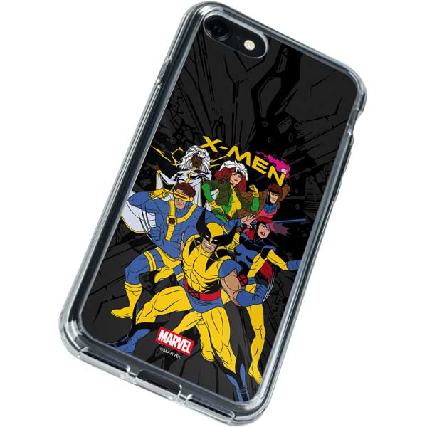 Marvel X-Men Group iPhone SE (2nd & 3rd Gen) Clear Case