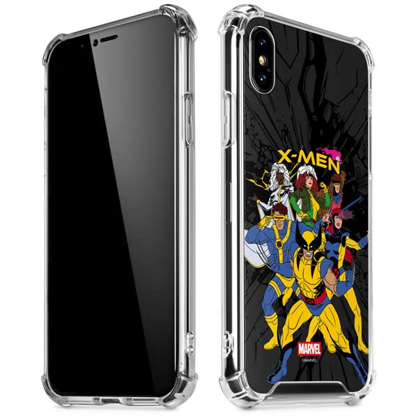 Marvel X-Men Group iPhone X/XS Clear Case