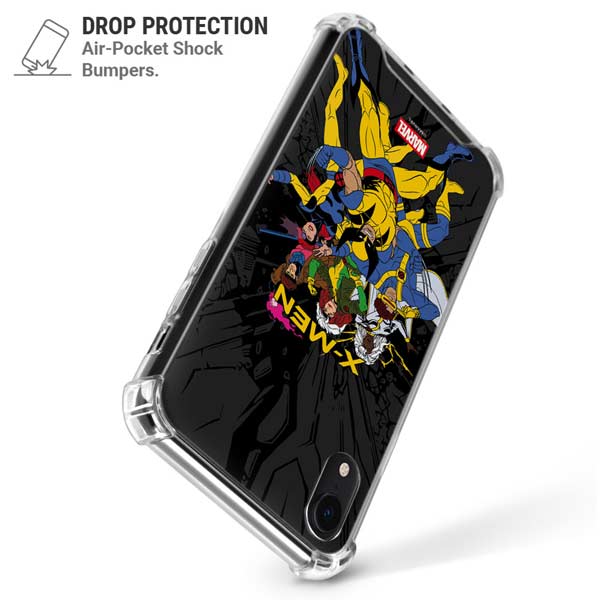 Marvel X-Men Group iPhone XR Clear Case