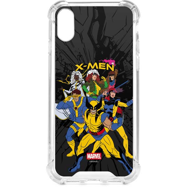 Marvel X-Men Group iPhone XS Clear Case