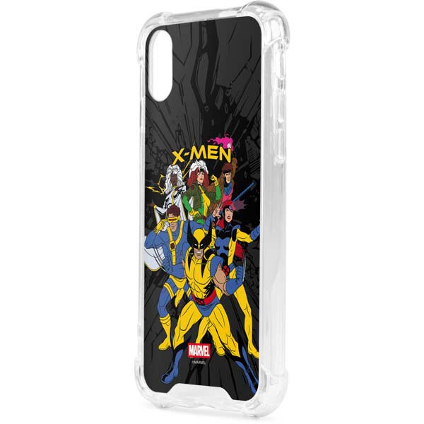 Marvel X-Men Group iPhone XS Clear Case