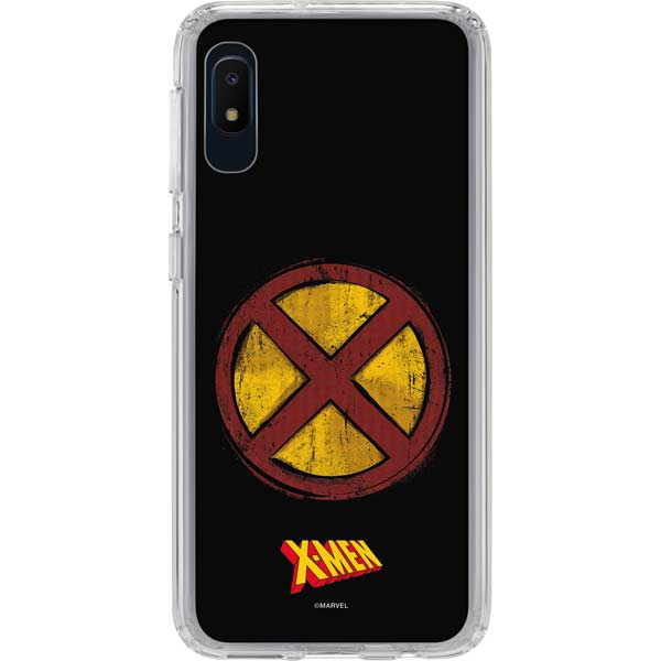 Marvel X-Men Logo Galaxy A10e Clear Case