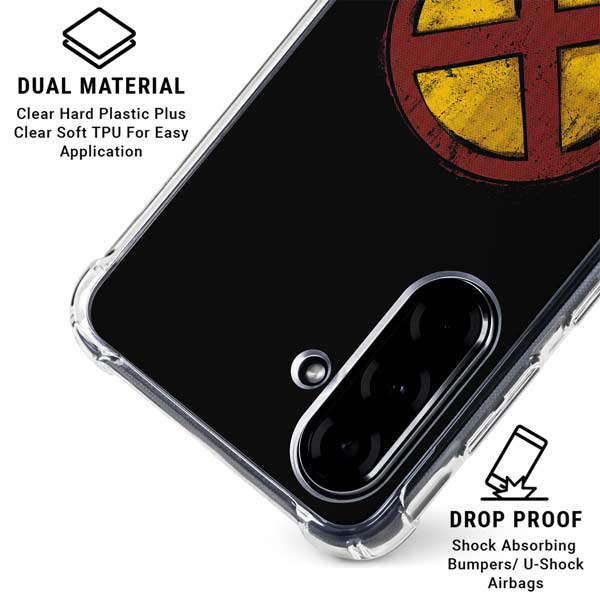 Marvel X-Men Logo Galaxy A36 5G Clear Case