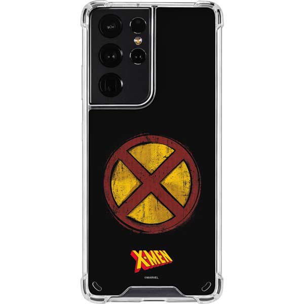 Marvel X-Men Logo Galaxy S21 Ultra 5G Clear Case