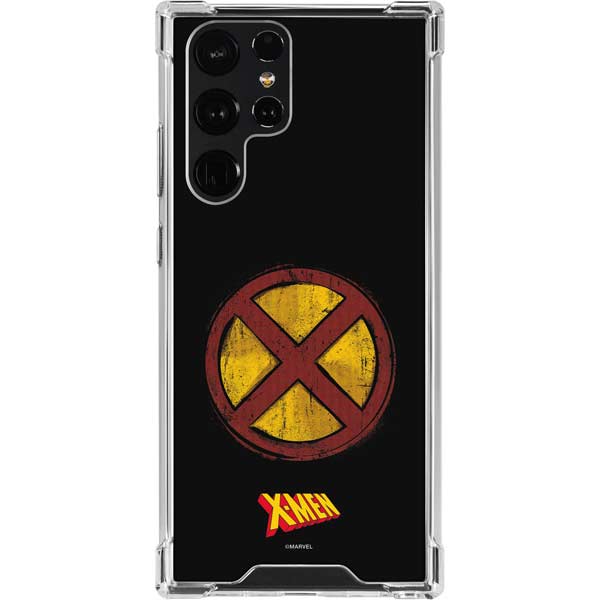 Marvel X-Men Logo Galaxy S22 Ultra Clear Case