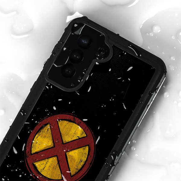 Marvel X-Men Logo Galaxy S24 Plus Waterproof Case