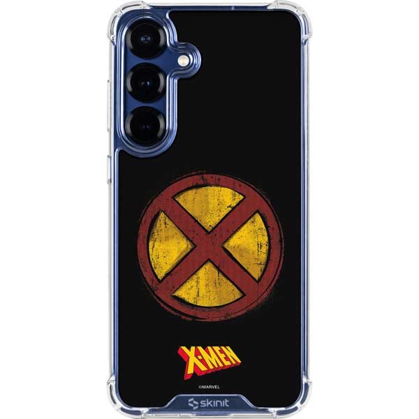 Marvel X-Men Logo Galaxy S25 Plus Clear Case