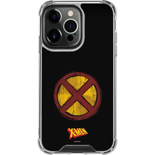 Marvel X-Men Logo iPhone 14 Pro Clear Case