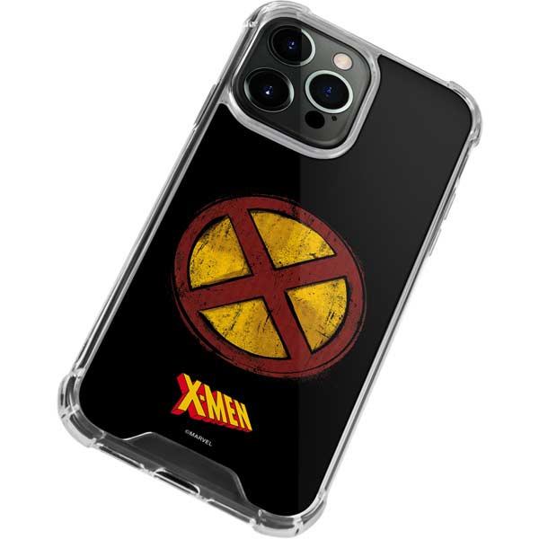 Marvel X-Men Logo iPhone 14 Pro Max Clear Case