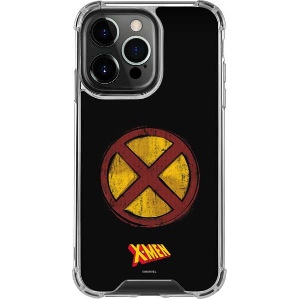 Marvel X-Men Logo iPhone 15 Pro Max Clear Case