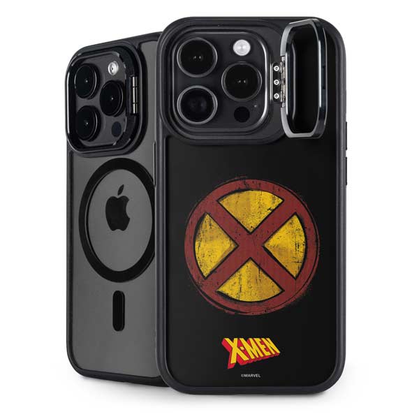 Marvel X-Men Logo iPhone 15 Pro Max Kickstand Case