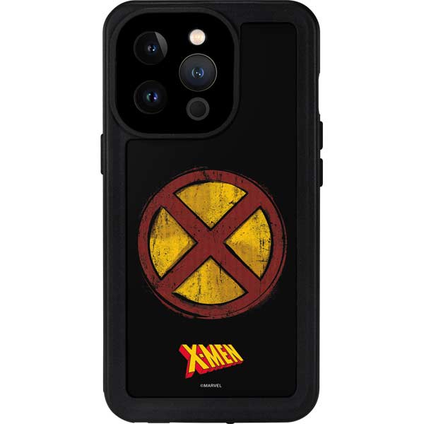 Marvel X-Men Logo iPhone 15 Pro Waterproof Case