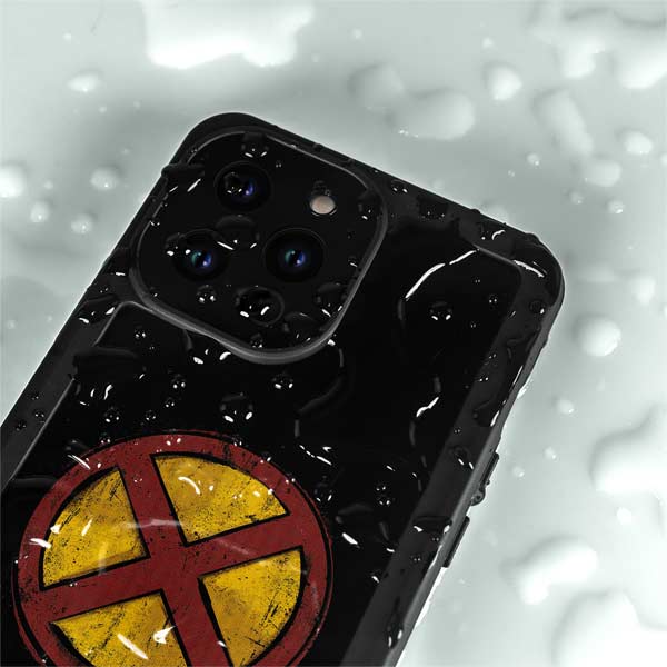 Marvel X-Men Logo iPhone 15 Pro Waterproof Case