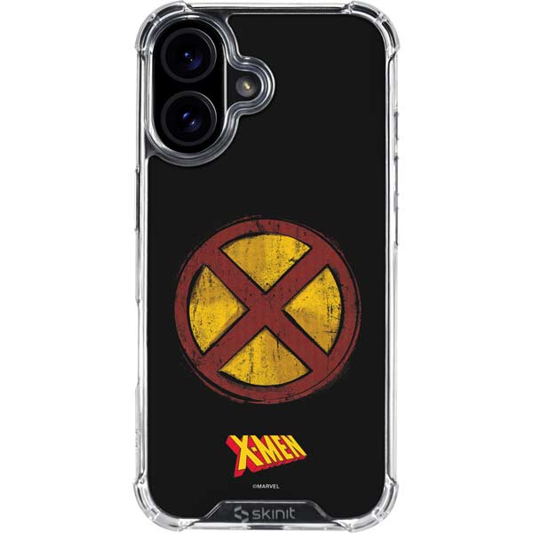 Marvel X-Men Logo iPhone 16 Clear Case
