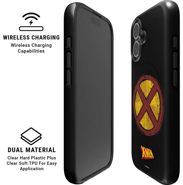 Marvel X-Men Logo iPhone 16 Magsafe Impact Case