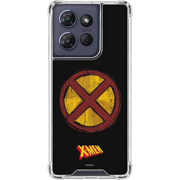 Marvel X-Men Logo Moto G Play 5G (2025) Clear Case