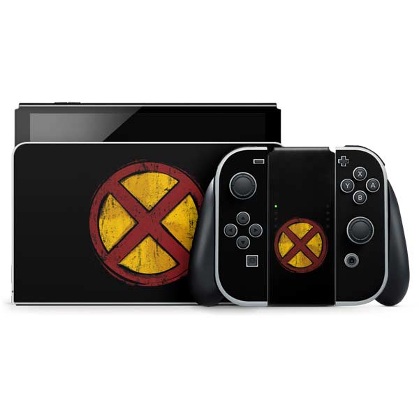 Marvel X-Men Logo Nintendo Switch OLED (2021) Skin