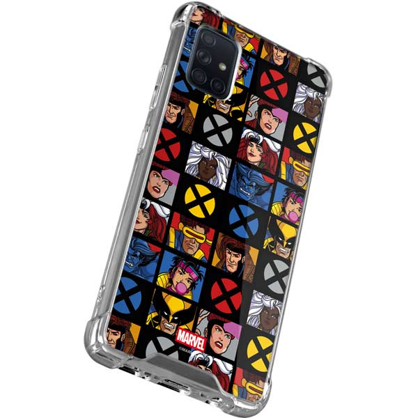 Marvel X-Men Pattern Galaxy A51 5G Clear Case