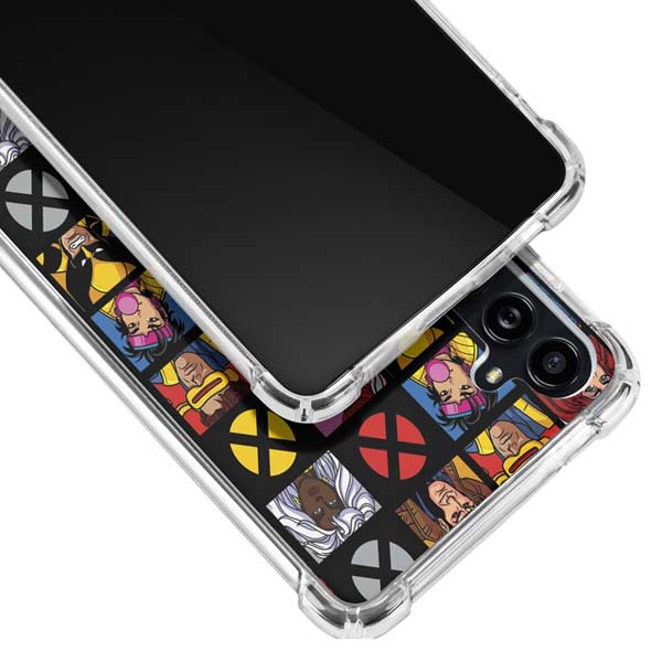 Marvel X-Men Pattern Galaxy A54 5G Clear Case