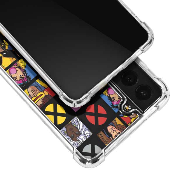 Marvel X-Men Pattern Galaxy S21 5G Clear Case