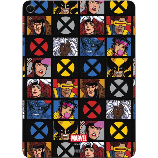 Marvel X-Men Pattern Apple iPad Air Skin