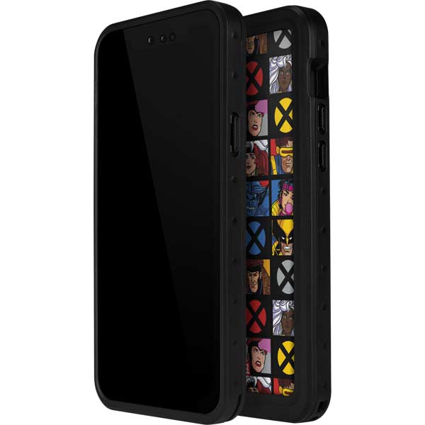 Marvel X-Men Pattern iPhone 14 Pro Max Waterproof Case
