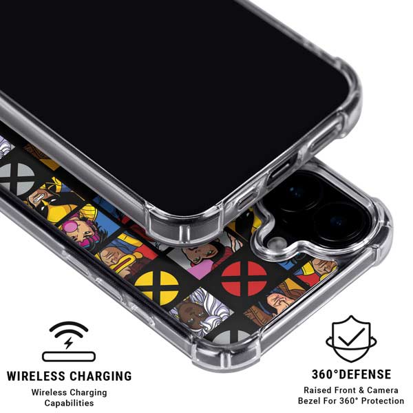 Marvel X-Men Pattern iPhone 17 MagSafe Case