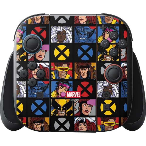 Marvel X-Men Pattern Nintendo Switch 2 (2025) with Joy-Con Skin