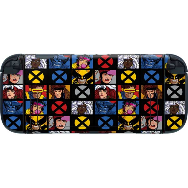 Marvel X-Men Pattern Nintendo Switch 2 (2025) with Joy-Con Skin