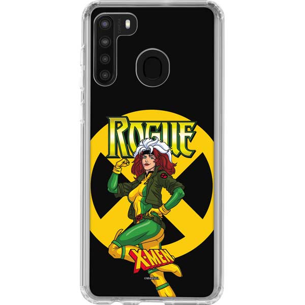 Marvel X-Men Rogue Galaxy A21 Clear Case
