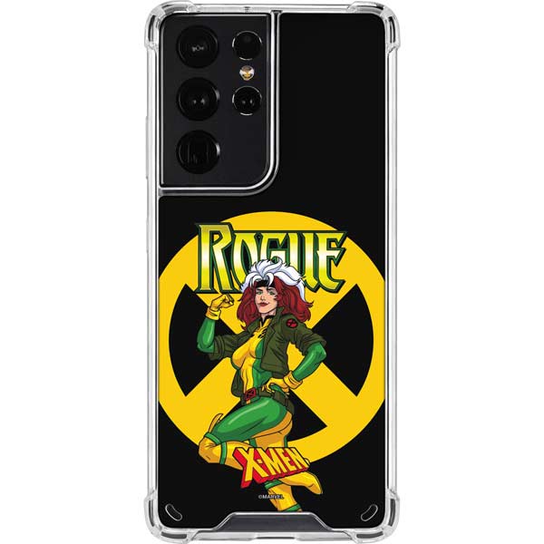 Marvel X-Men Rogue Galaxy S21 Ultra 5G Clear Case