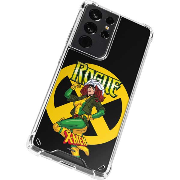 Marvel X-Men Rogue Galaxy S21 Ultra 5G Clear Case