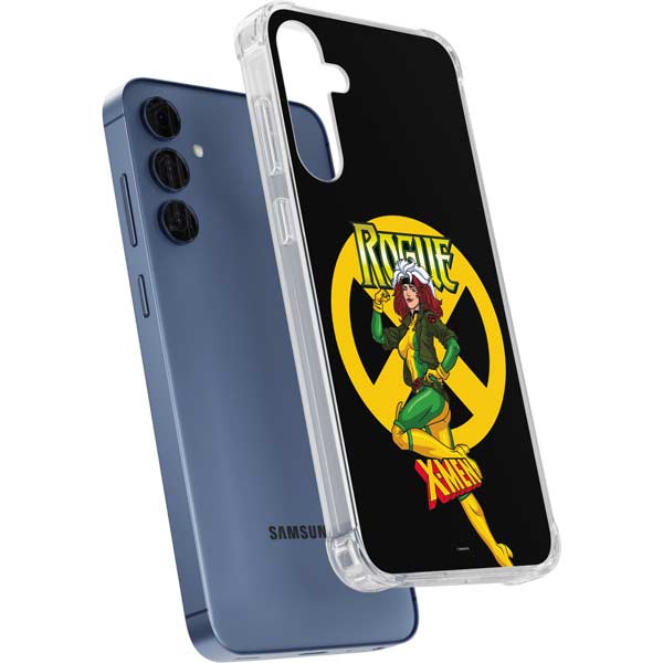Marvel X-Men Rogue Galaxy S24 Clear Case