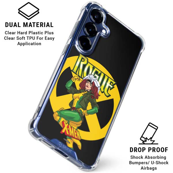 Marvel X-Men Rogue Galaxy S25 Plus Clear Case