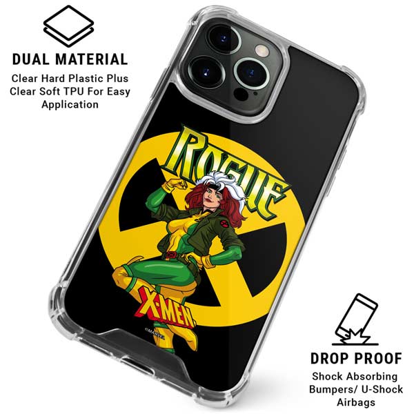 Marvel X-Men Rogue iPhone 16 Pro Max Clear Case