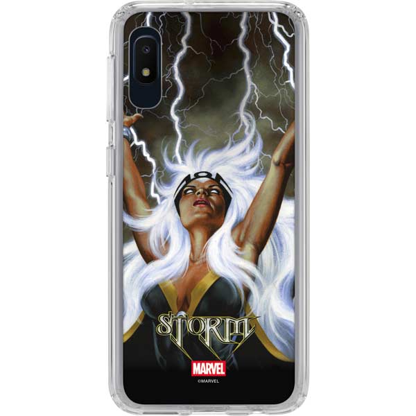 Marvel X-Men Storm by Joe Jusko Galaxy A10e Clear Case