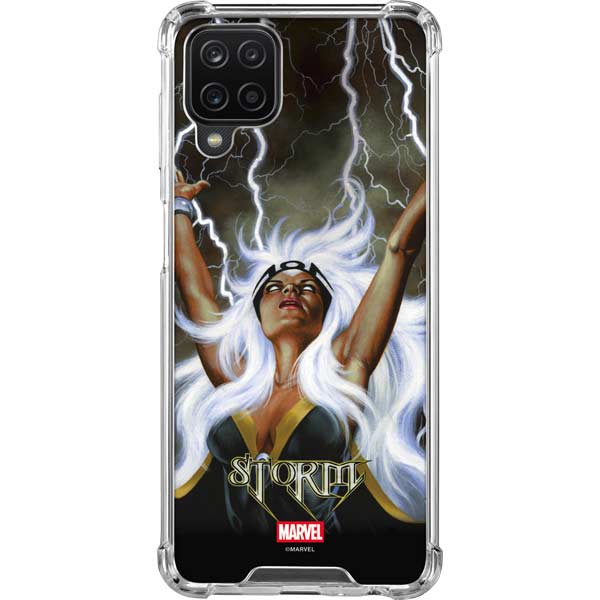 Marvel X-Men Storm by Joe Jusko Galaxy A12 Clear Case