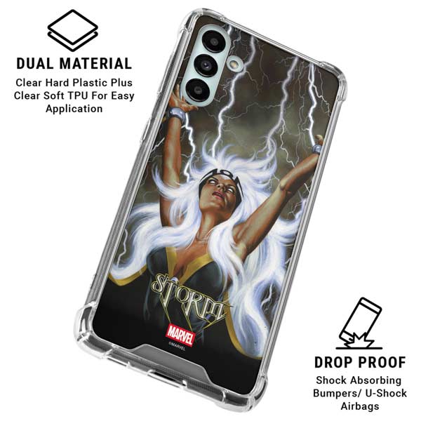 Marvel X-Men Storm by Joe Jusko Galaxy A13 5G Clear Case