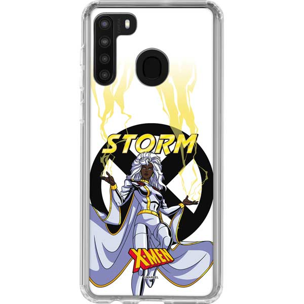 Marvel X-Men Storm Galaxy A21 Clear Case