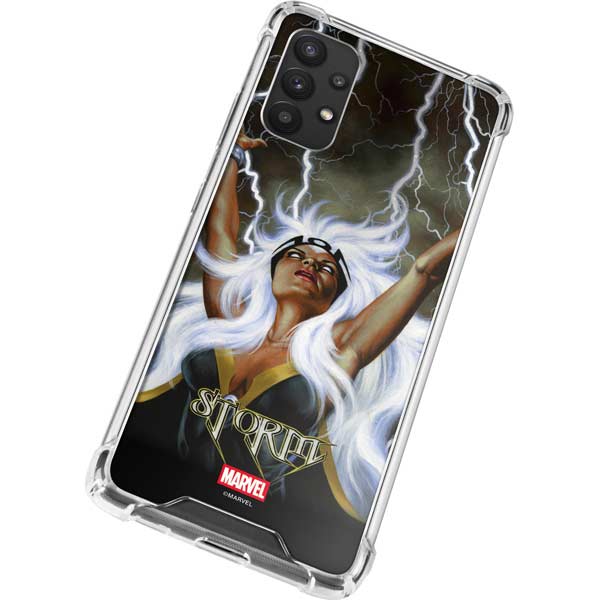 Marvel X-Men Storm by Joe Jusko Galaxy A32 5G Clear Case