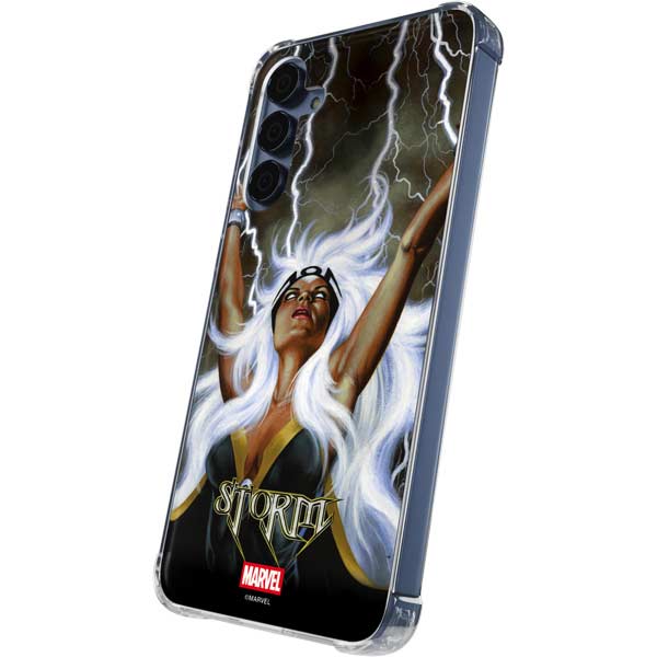 Marvel X-Men Storm by Joe Jusko Galaxy A35 5G Clear Case