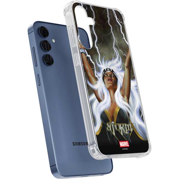 Marvel X-Men Storm by Joe Jusko Galaxy A35 5G Clear Case